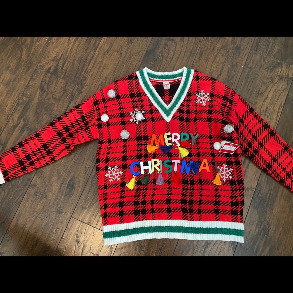 Women christmas knit sweater